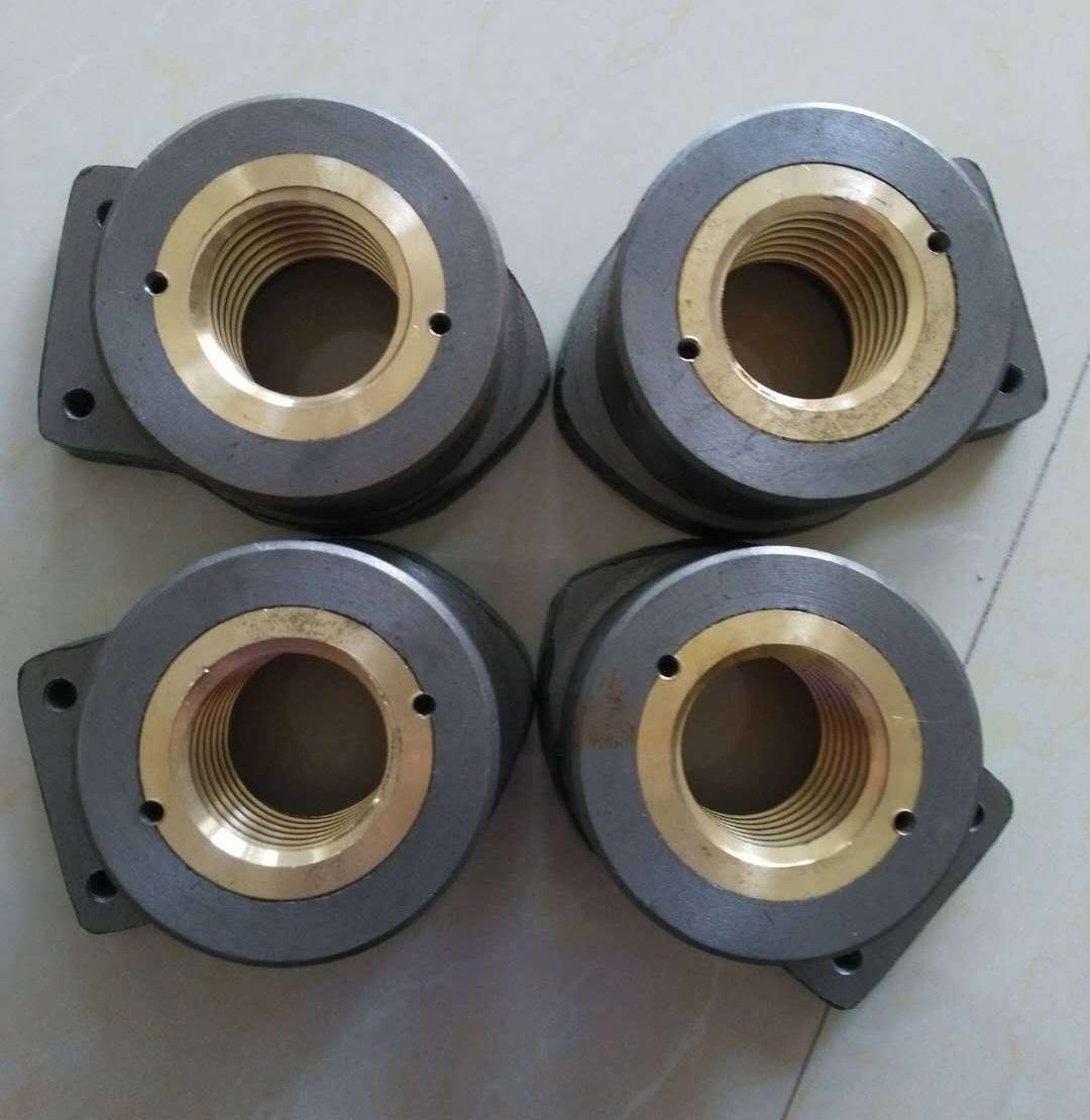 纺织配件 a002d-0100-3铜螺母结合件 厂家供应清花纺机配件