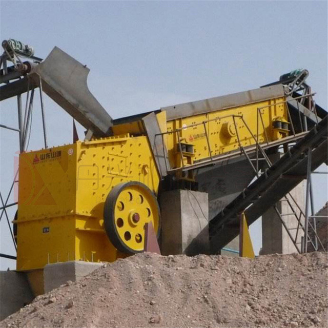 高能低耗反击式制砂机 建筑工地石料粉碎机 建筑垃圾破碎机