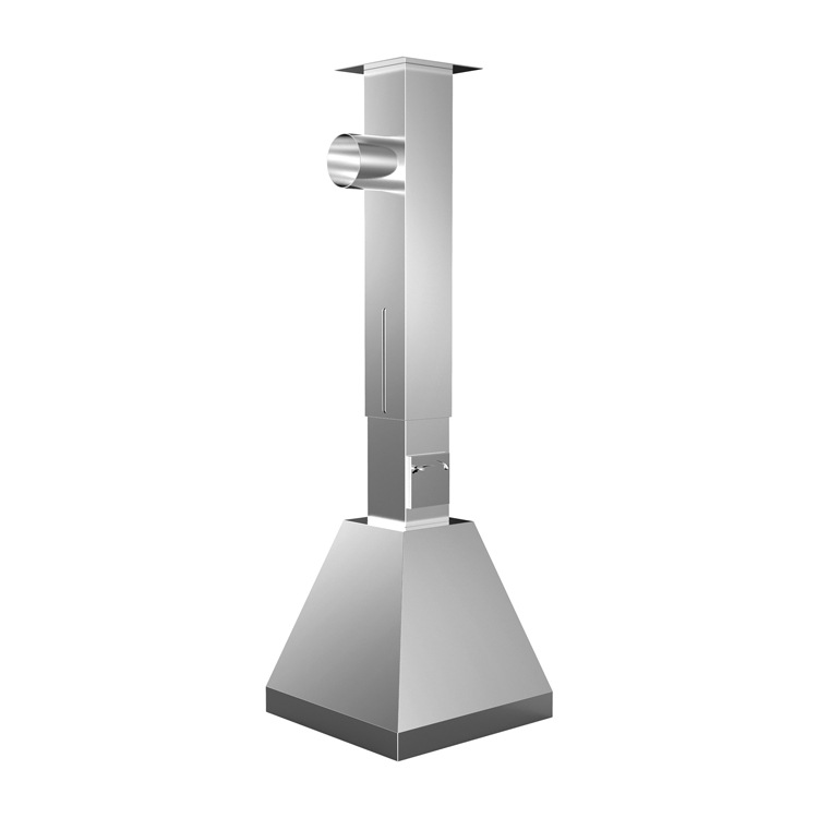 实验室不锈钢原子吸收罩sus304伸缩原子排风罩吸收罩吸风罩抽气罩