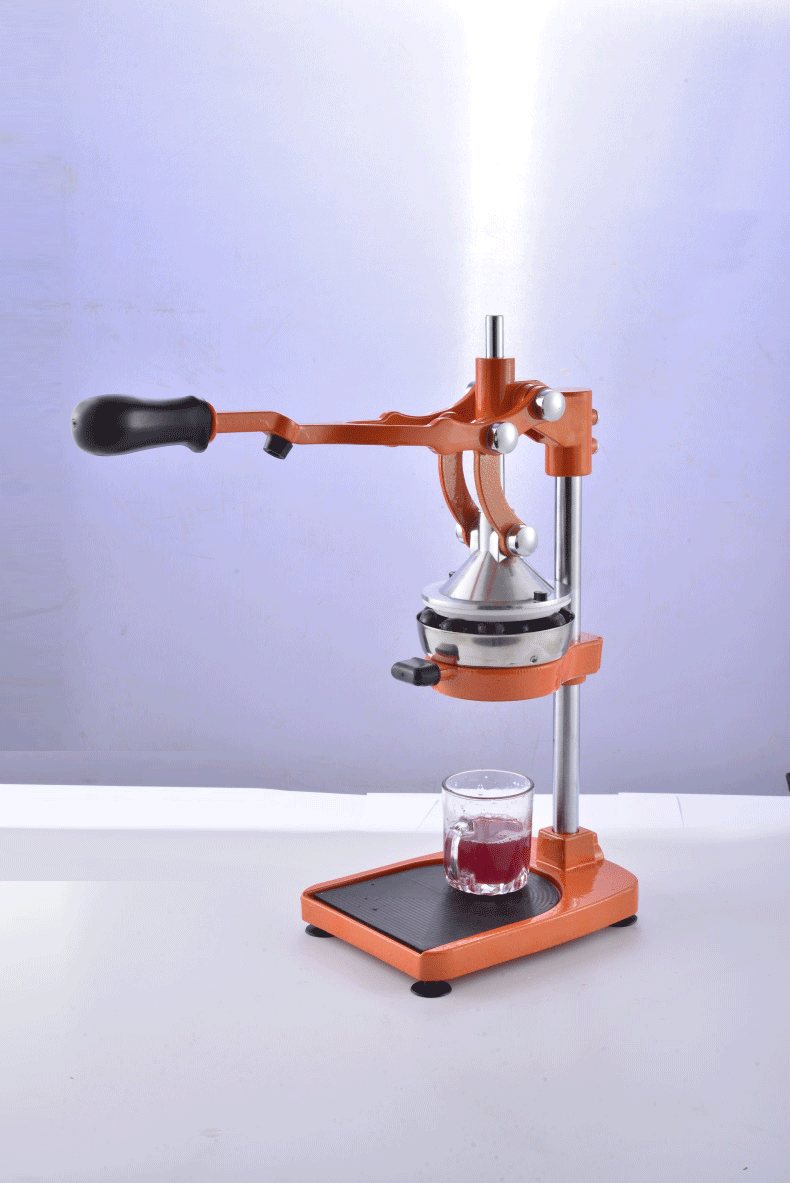 新款手动铸铁榨汁机 商用水果简易不锈钢压榨机 跨境专供直销