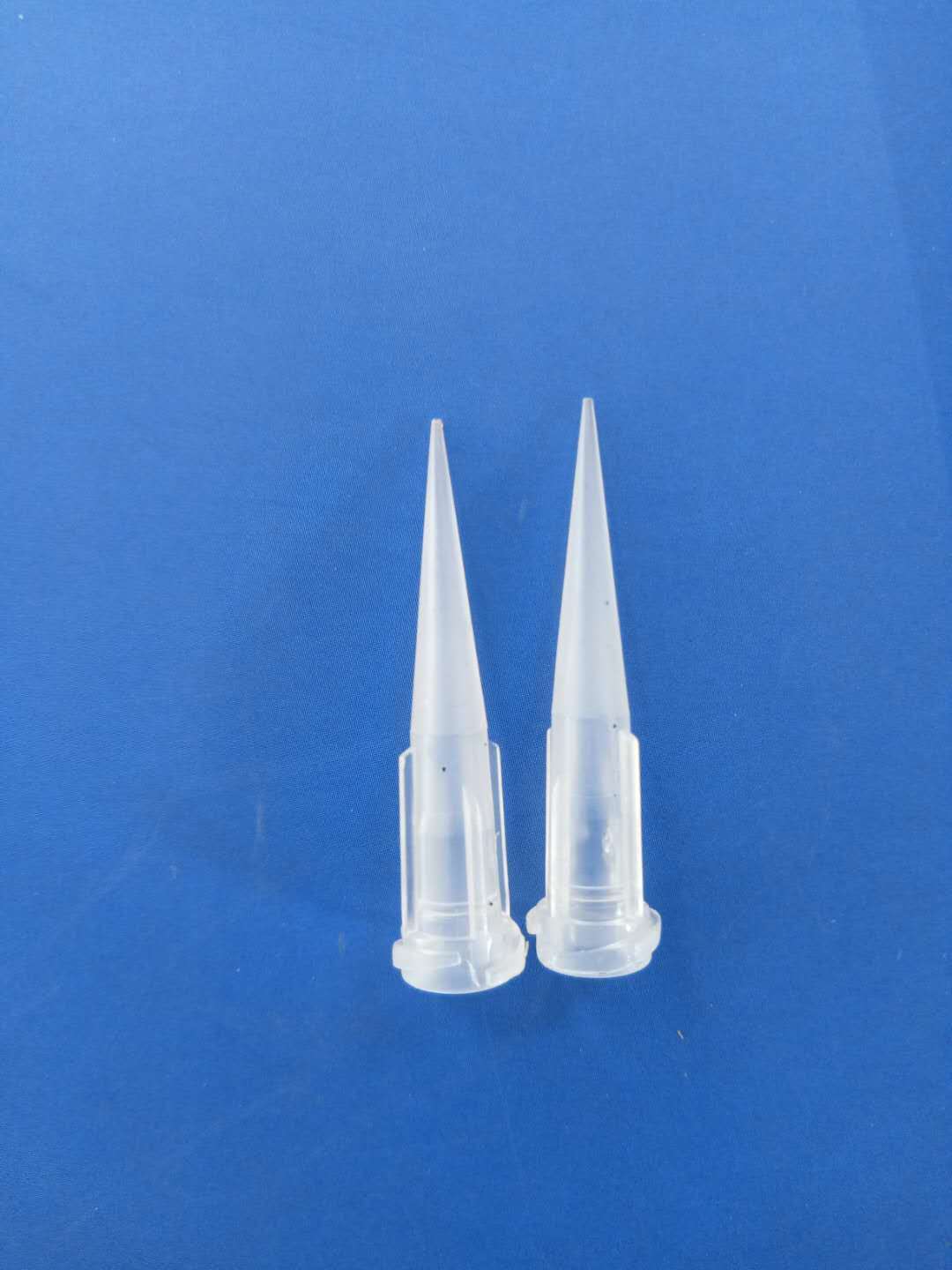 27g 30g32g点胶tt针头一体全塑料斜式针头针咀锥形工业点胶针头