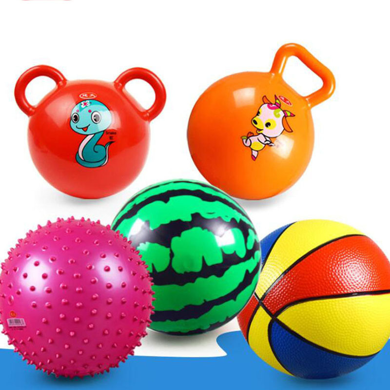 Ball Toys Watermelon Ball Infant Early Education Educational Toys Kindergarten Inflatable Ball Wholesale Spot Factory Direct Sales