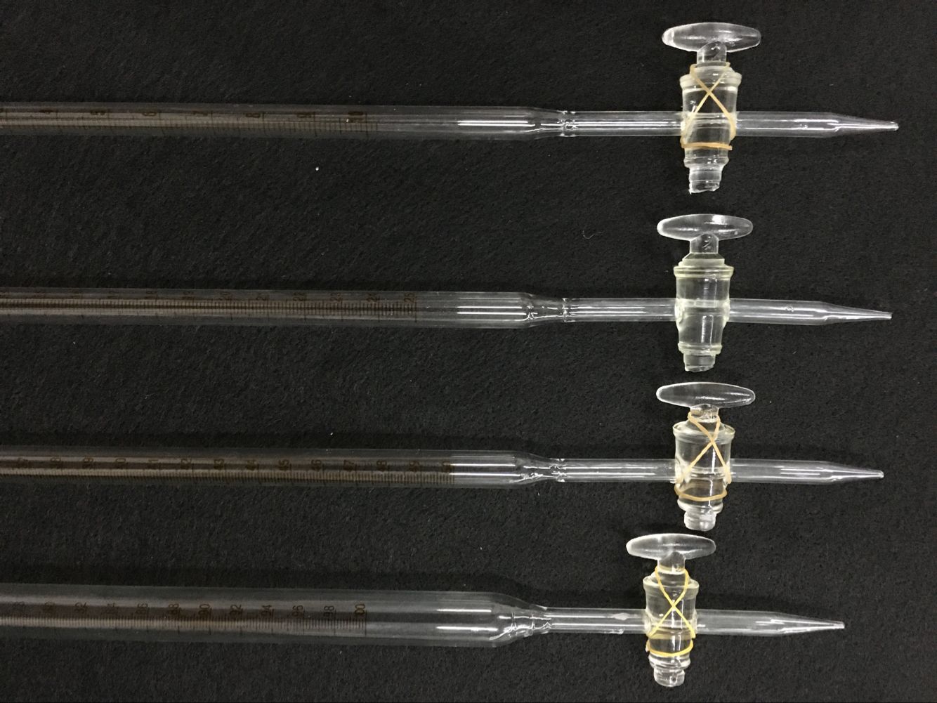 玻璃仪器酸式滴定管碱式滴定管10ml25ml50ml100ml