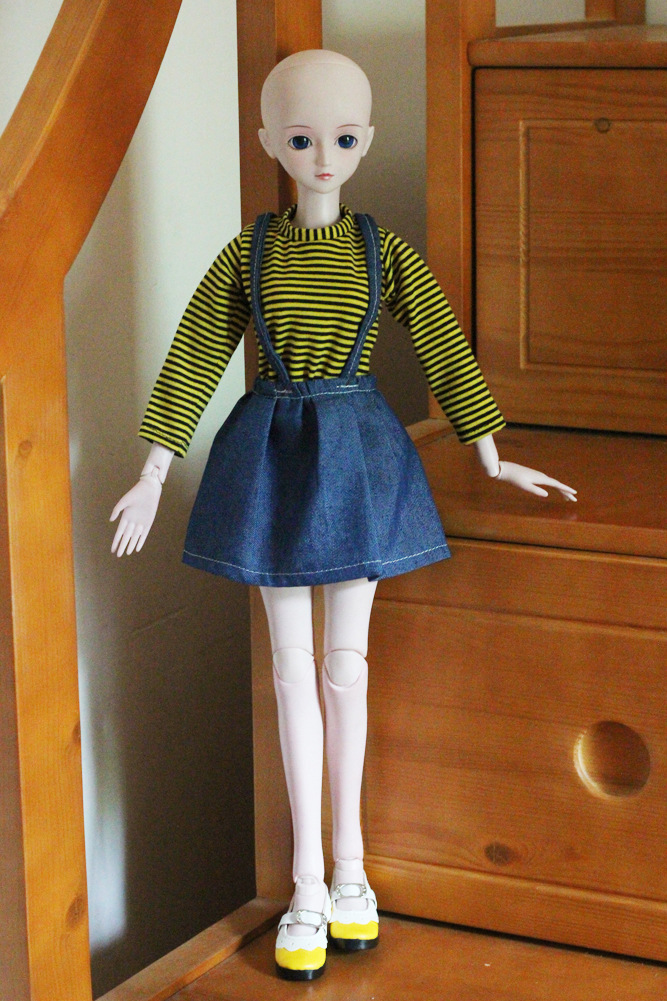 60cm娃娃衣服bjd娃娃换装衣服3分关节洋娃娃时尚衣服