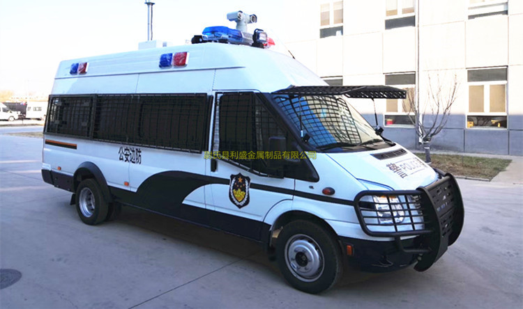 定做 警车 防爆网 防砸网 车窗防护网 汽车前挡防护网 军车