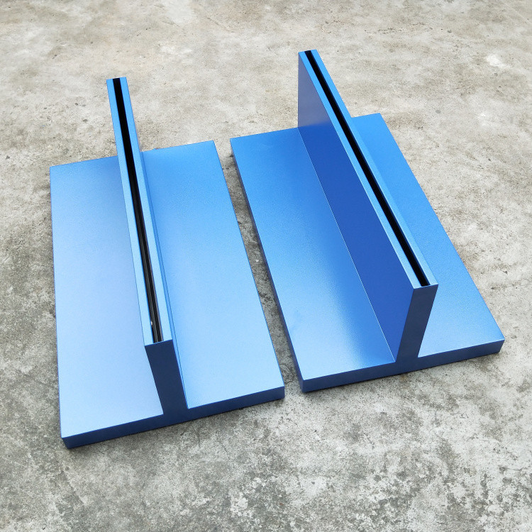 广告展示架_蓝色广告牌方形底座t型广告展示架海报架定制蓝色 - 阿里