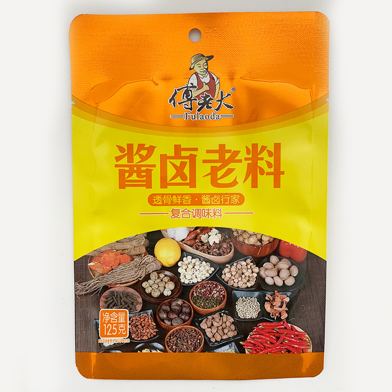 厂家傅老大酱卤老料125g商用家用卤料包卤菜卤猪手牛肉鸡爪调味料
