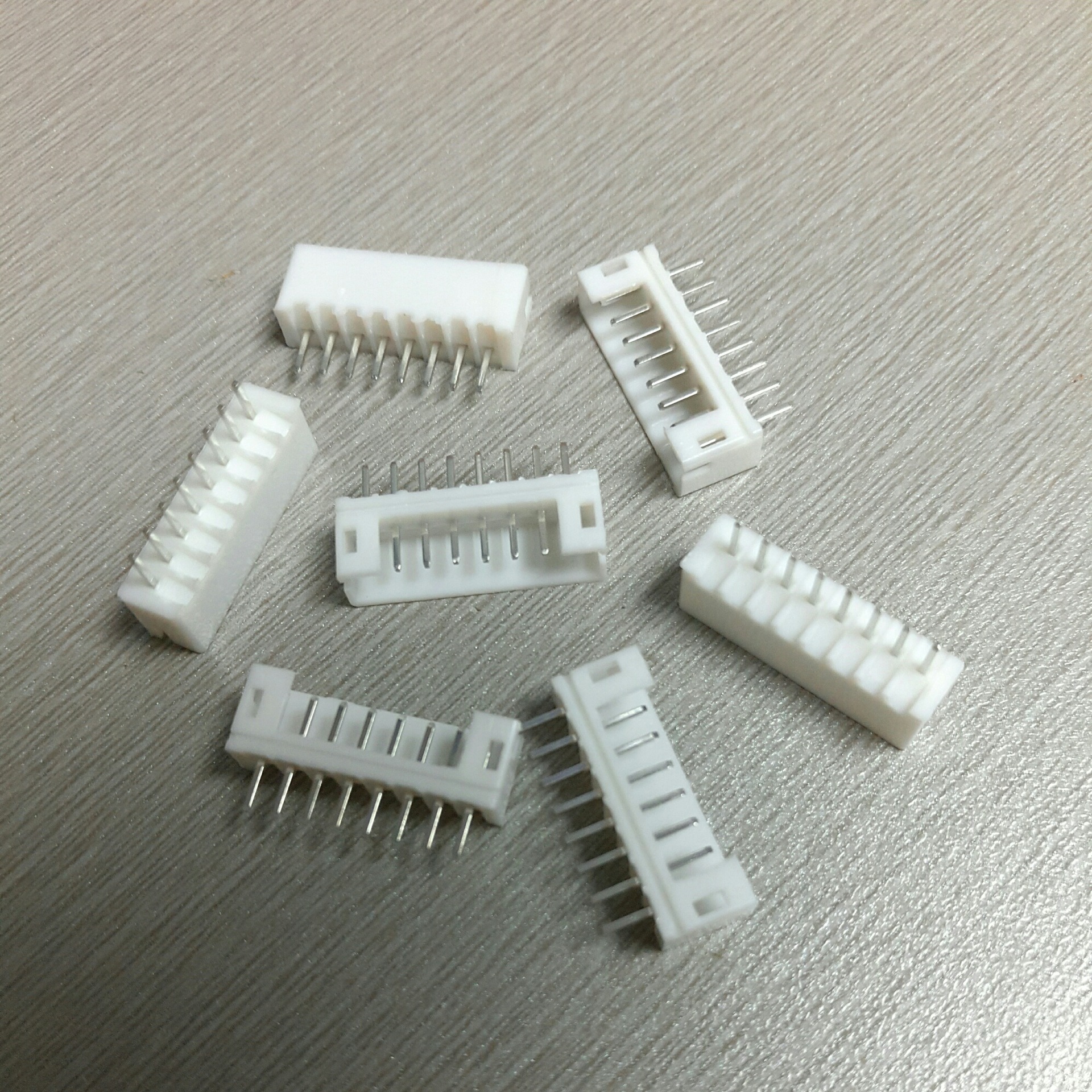 0mm间距 白色连接器 ph8pin插座 量多价优