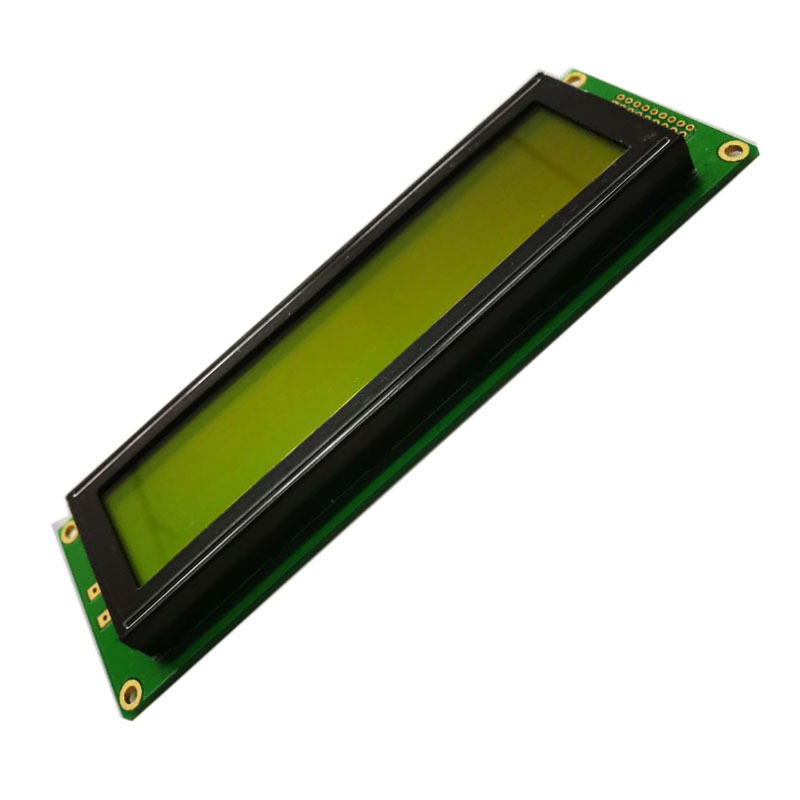 东莞液晶屏订制4004液晶屏lcd显示屏lcm液晶模组黄绿膜字符点阵