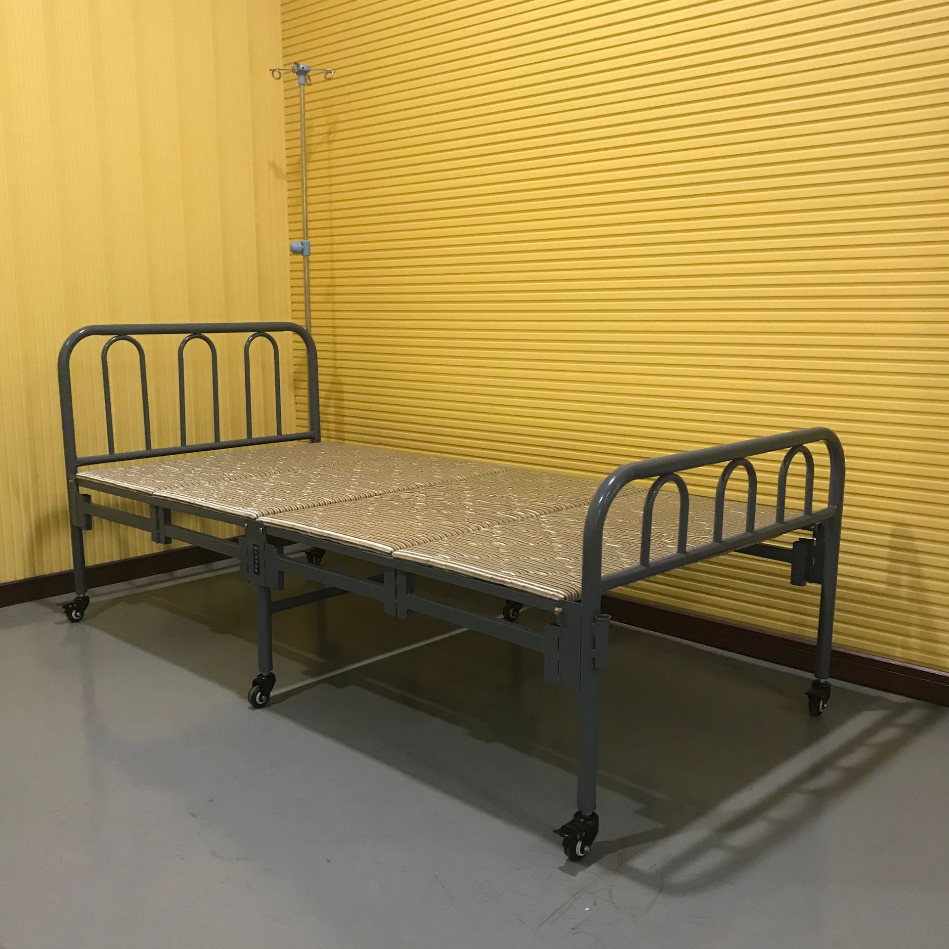 折叠陪护床 医用陪护床折叠床 单人钢木折叠床生产厂家直销定制