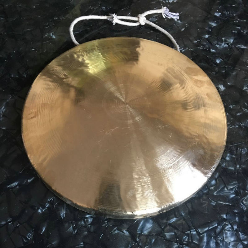 低虎音锣响铜锣山洪预警锣 防汛专用 民族乐器铜锣 低音虎锣开道