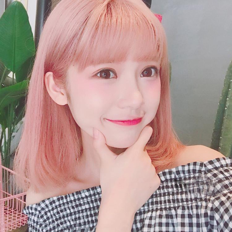 假发女网红短发造型bobo波波头空气刘海可爱修脸外贸厂家直销批发