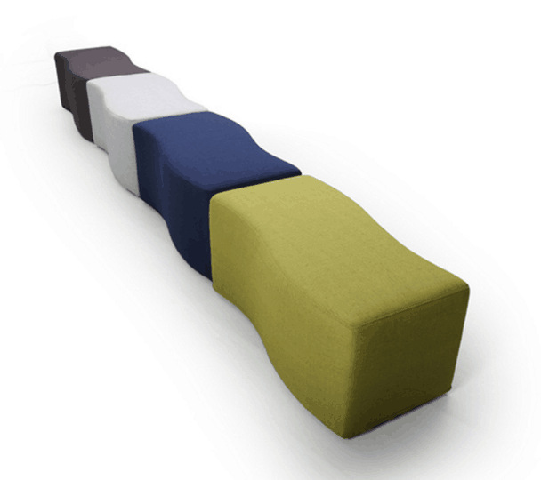 弧形沙发波浪形沙发早教沙发幼儿园沙发亲子园沙发服装店商店沙发