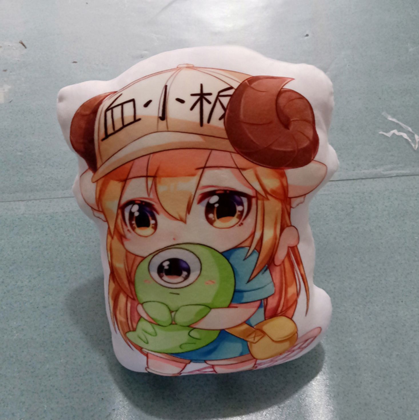 工作细胞抱枕红细胞白细胞血小板红血球癌细胞毛绒靠枕动漫周边