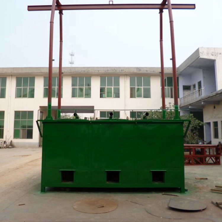 无烟环保连续式炭化炉新型自燃式炭化炉节能气流吊装式炭化炉