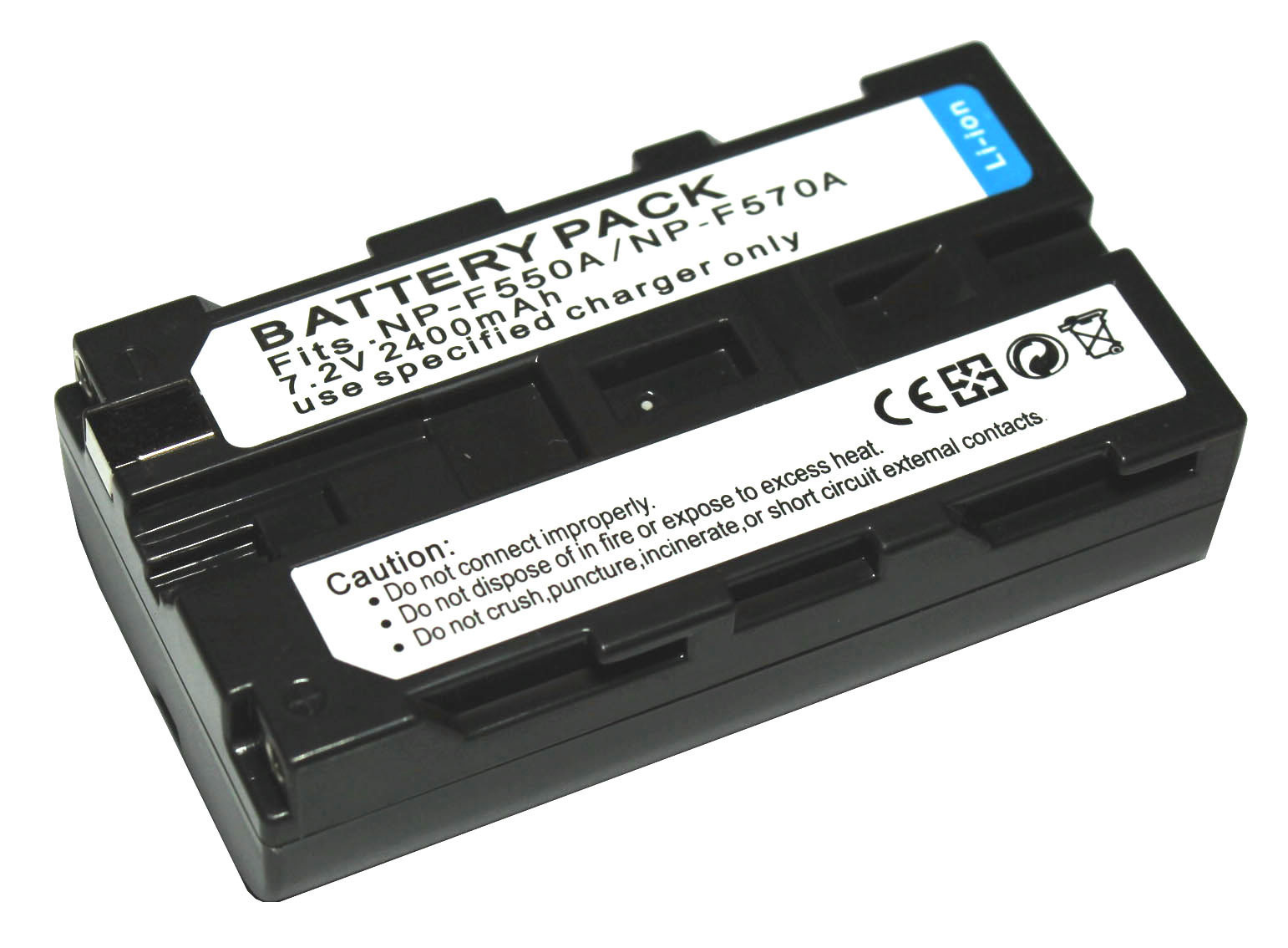 0成交30个适用索尼np-f550电池 np-f550 np-f570照相灯电池 摄像灯