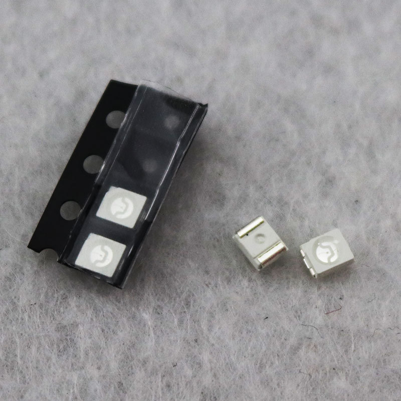 led贴片发光二极管3528蓝光贴片灯珠三安芯片3528高亮蓝色灯