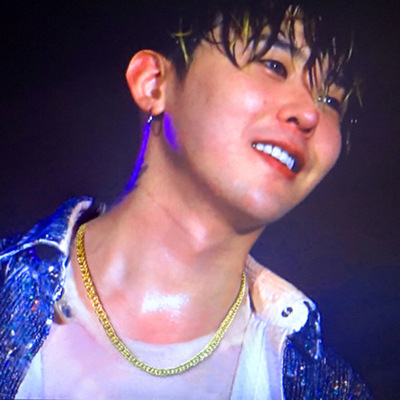 t518权志龙新款金色欧美大牌夸张项链锁骨链潮流时尚衣服配饰品男