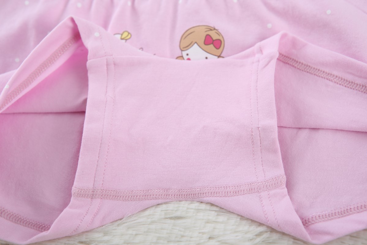 韩国儿童女童内四角裤 热销出口女盒装 可爱卡通外贸儿童平角裤代