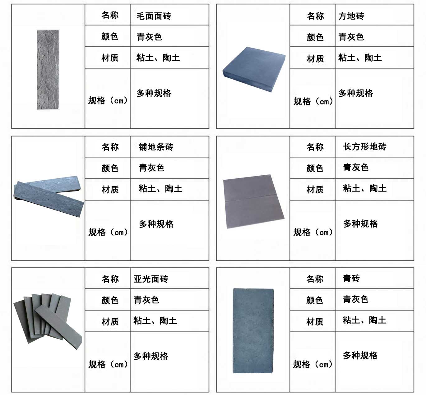 仿古面砖厂家直供 仿古文化砖 古建外墙砖 仿古青砖片 仿古条砖