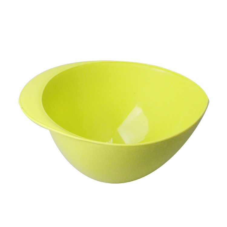 厂家批发定制塑料碗 大号碗 蔬菜水果沙拉碗 家用客厅餐饮碗