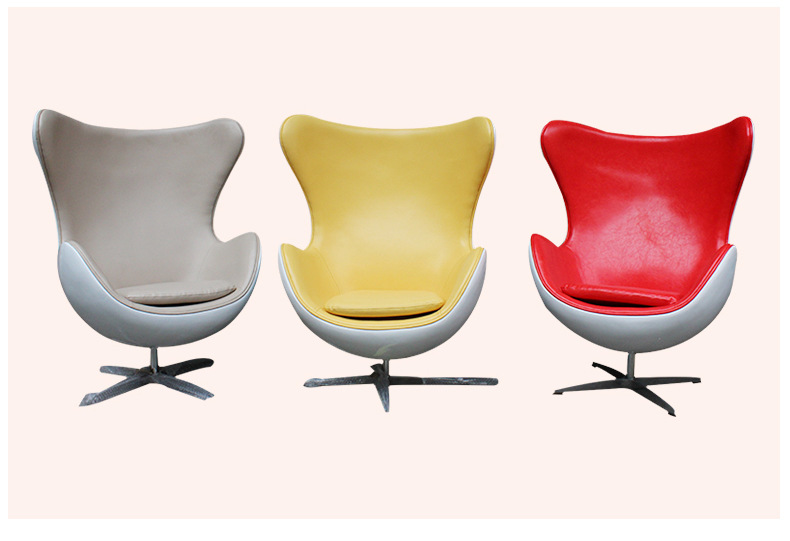 个性创意鸡蛋椅鸡蛋椅北欧单人懒人蛋壳沙发休闲洽谈设计师沙发