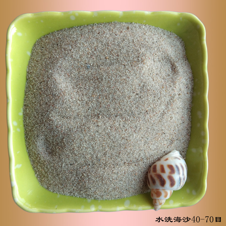水洗砂厂家供应 圆粒沙 水洗无尘娱乐专用海沙子