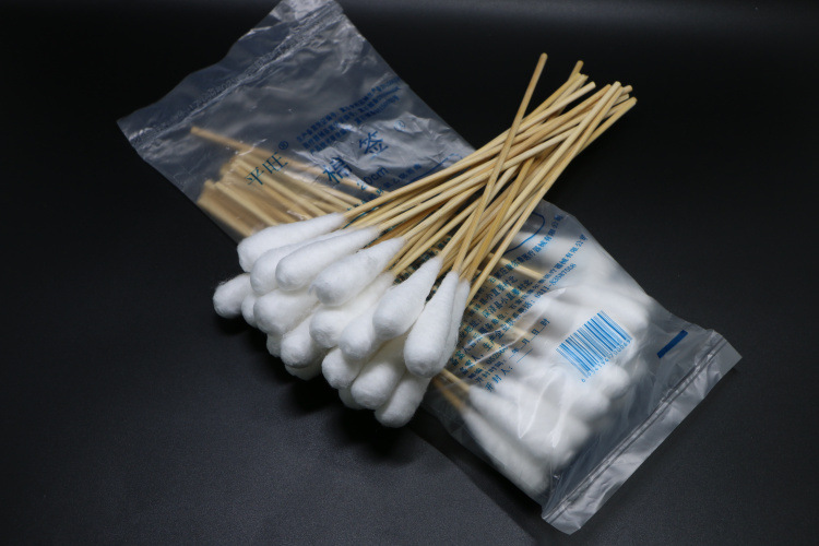 平旺大棉签大头妇科长20cm 无菌一次性长棉签无菌消毒妇科用批发