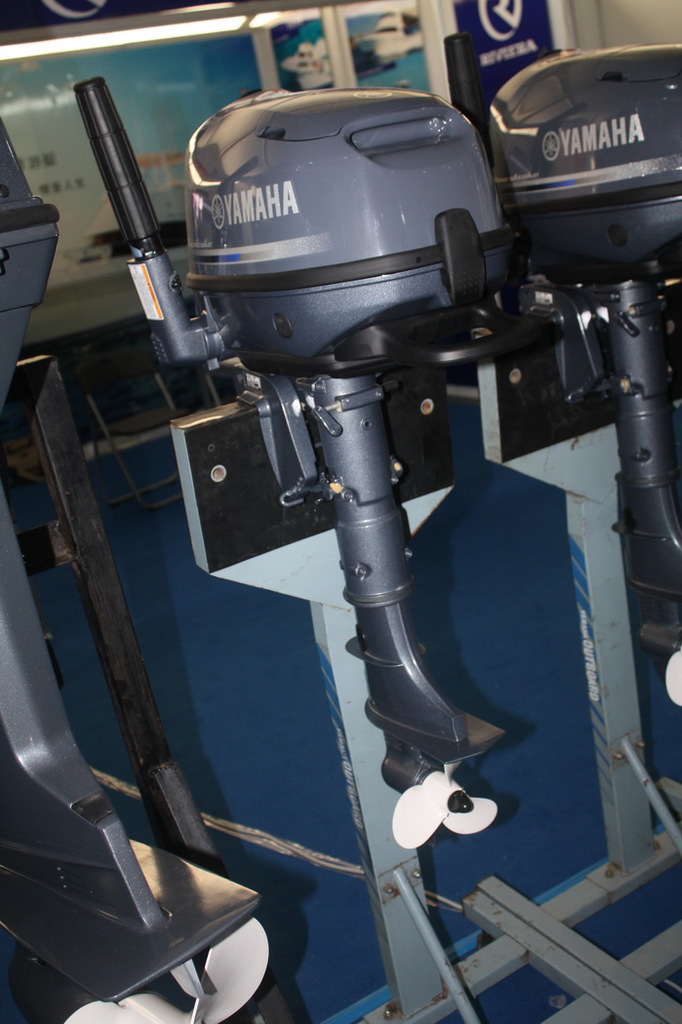 日本进口yamaha 四冲程6马力 船外机 舷外机 船用发动机 游艇挂机