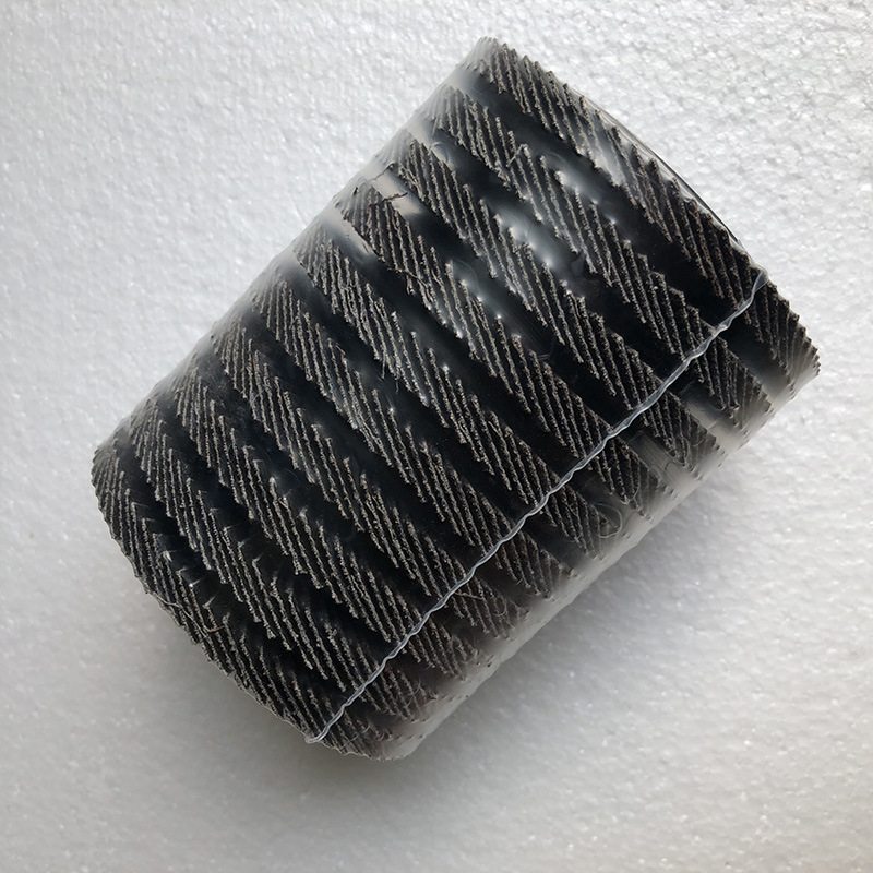 片百叶片小斧头百叶片抛光轮平面砂布轮75塑盖百页轮商品描述视频展示