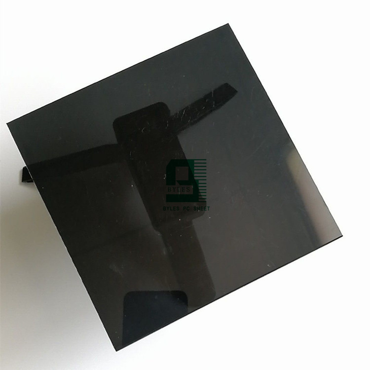 厂家供应黑色pc耐力板不透光pc板156mm大量现货可定制规格