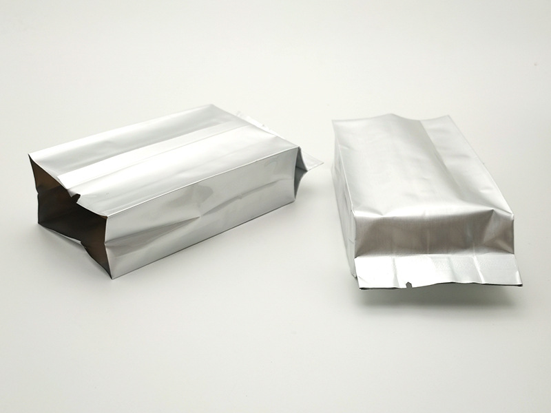 厂家现货纯铝风琴袋现货 铝箔真空袋 立体中封袋 茶叶包装袋