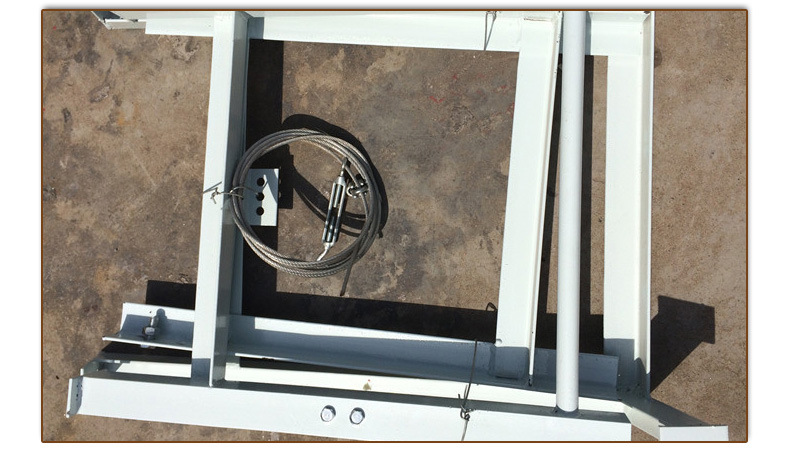 船用抛投式救生筏架 平放式筏架 筏支架 救生筏压力释放器固定架