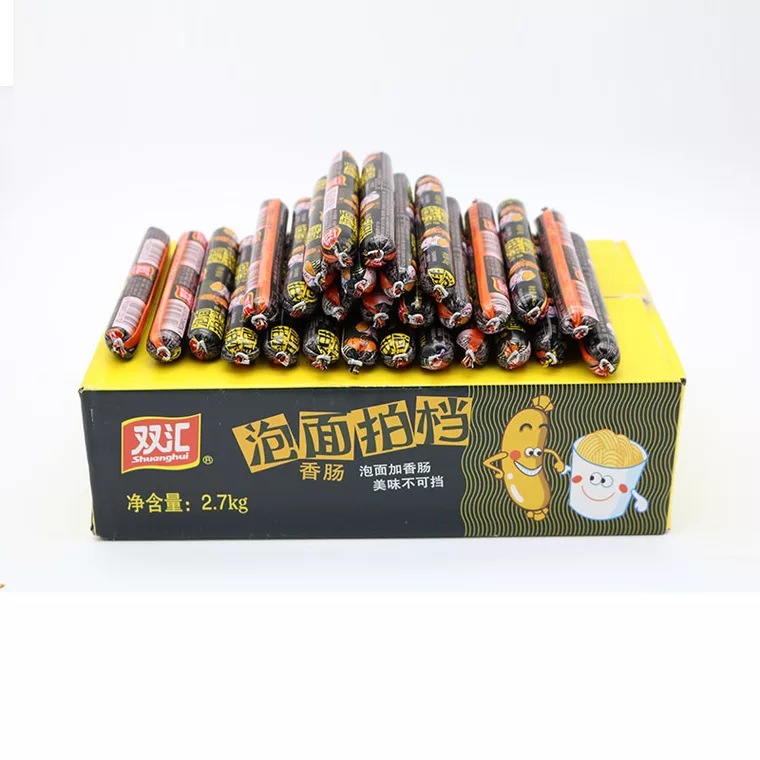 双汇泡面搭档38克*60支火腿肠香肠即食泡面拍档肉制零食超市批发