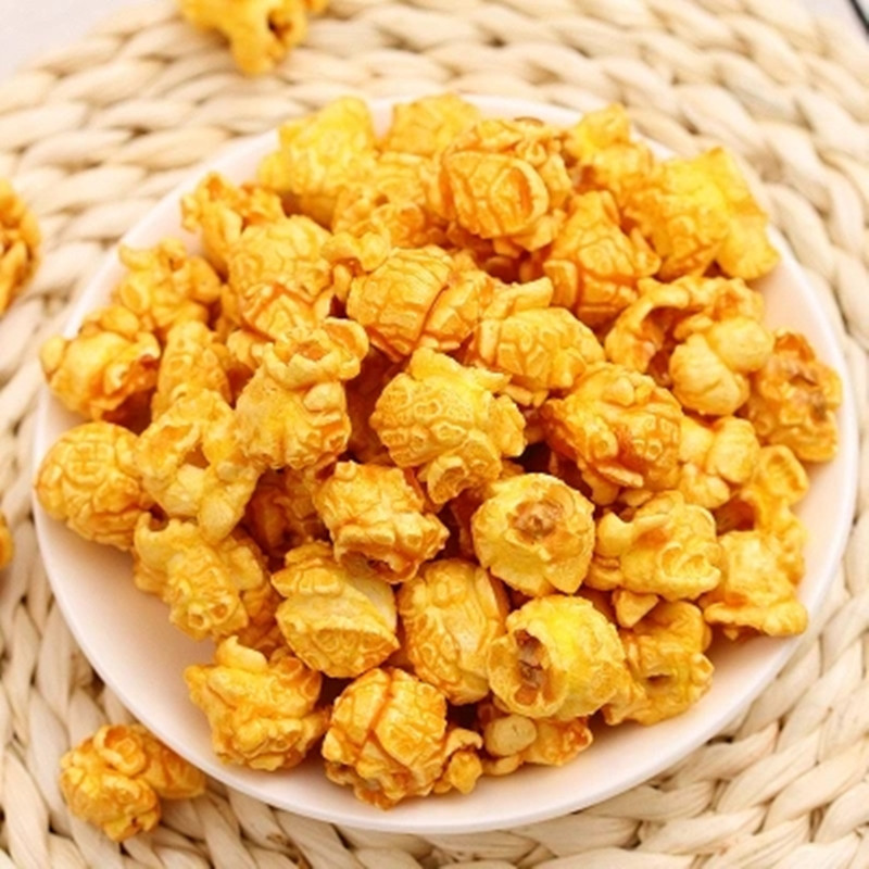 好麦爆米花8斤/件休闲零食膨化食品办公室小吃玉米花