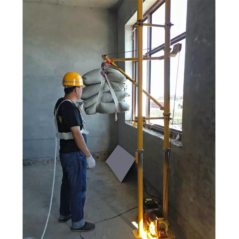 厂家订制楼房装修吊料机 双立柱吊运机 加固型吊料机