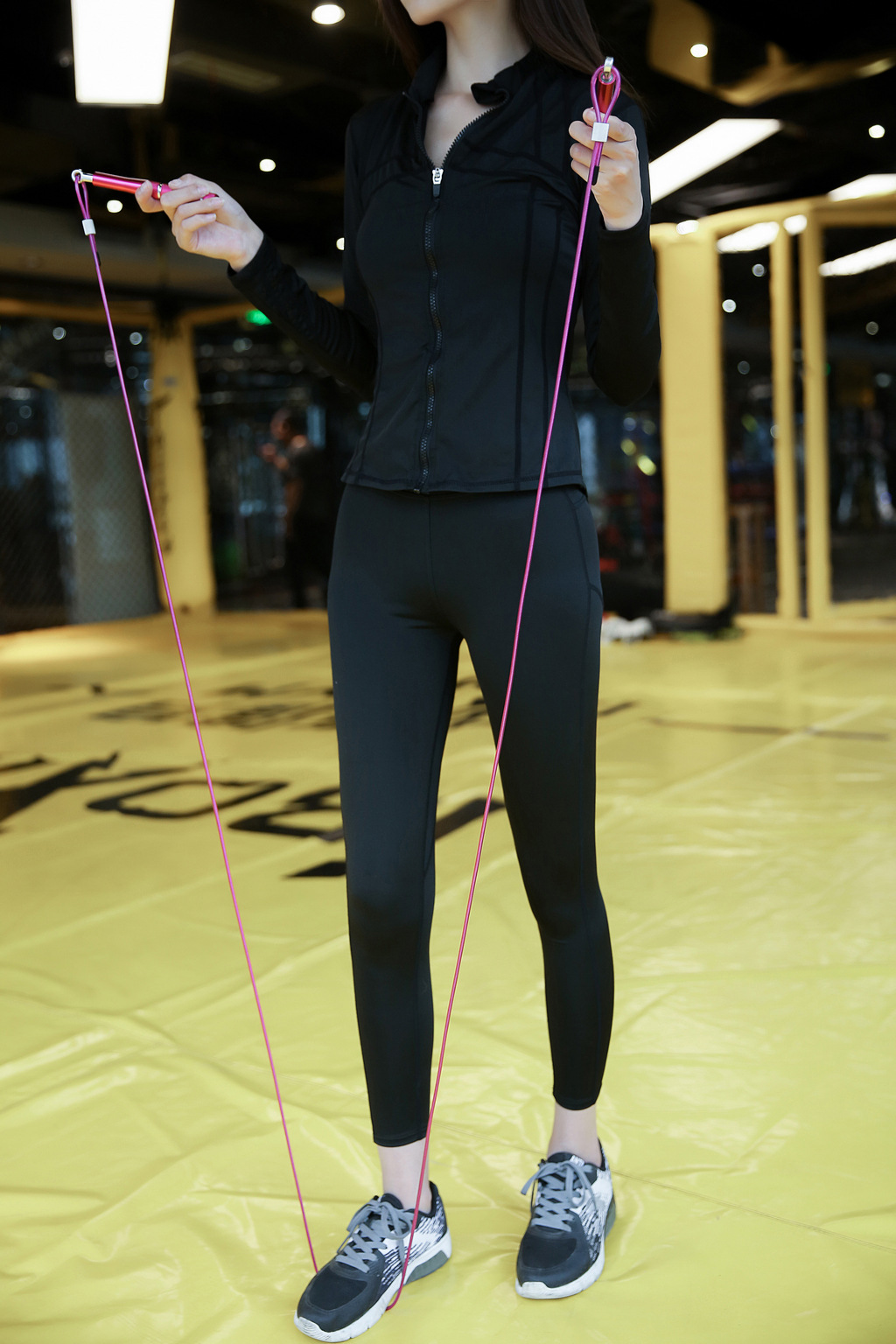 厂家批发铝合金钢丝电子计数轴承成人学生中考比赛跳绳