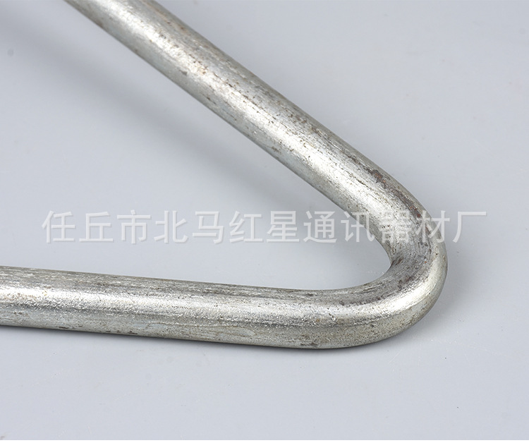 厂家电缆通讯器材镀锌处理井下拉力环 v型托架穿钉