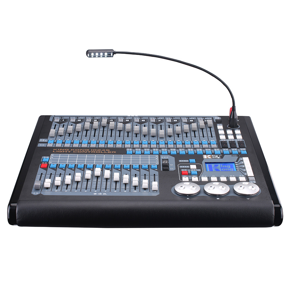 升级版kk1024s控台1024中文调光台声光同步电脑灯控台