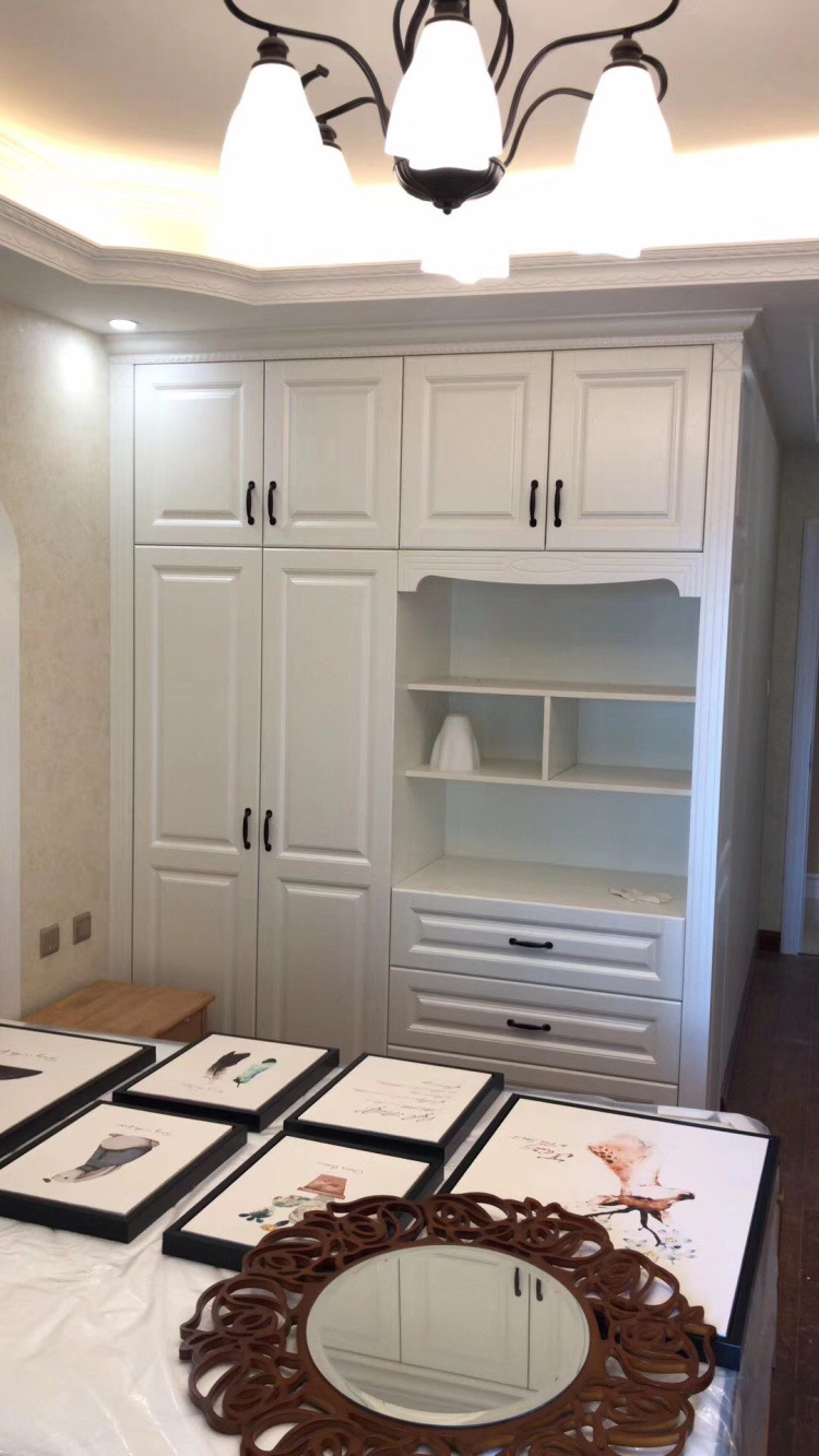 上海 定做吸塑板衣柜门 欧式整体橱柜门 专业生产模压门板