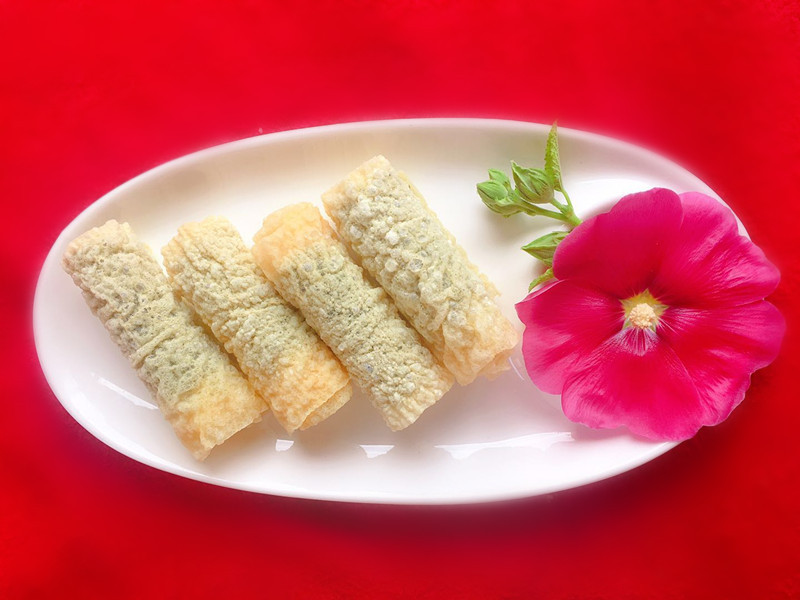 杭州厂家直销 香港黄金卷 海苔响铃卷 火锅食材 豆制品 125g/包