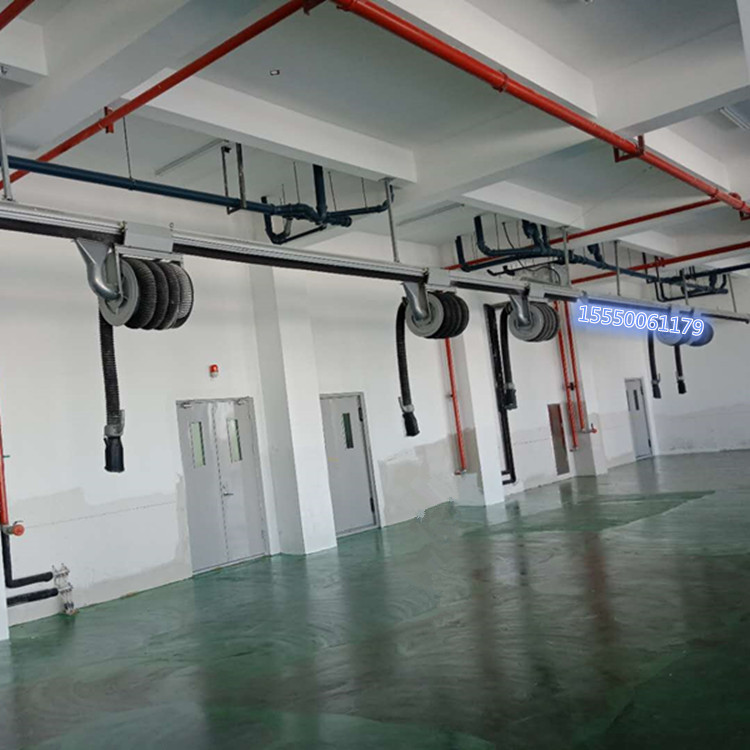 广州汽车尾气抽排系统 消防车尾气排放装置 工程车废气排放处理