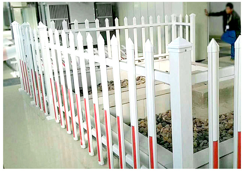 pvc护栏加工定做道路园艺护栏 绿化园林防护护栏