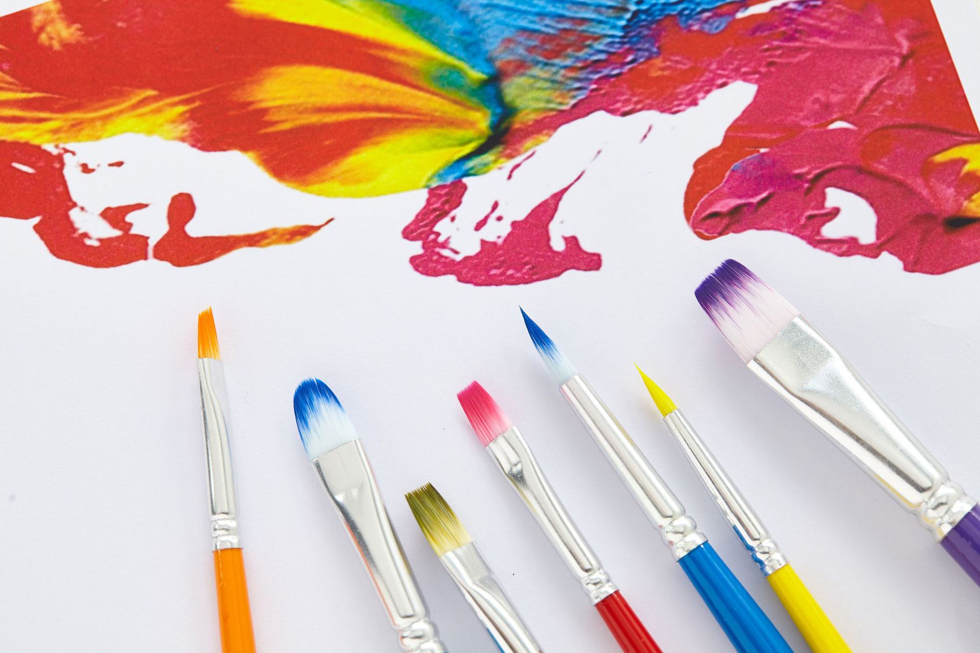 热销尼龙毛画笔水粉画笔套装美术专用油画笔套装 水彩画笔套装