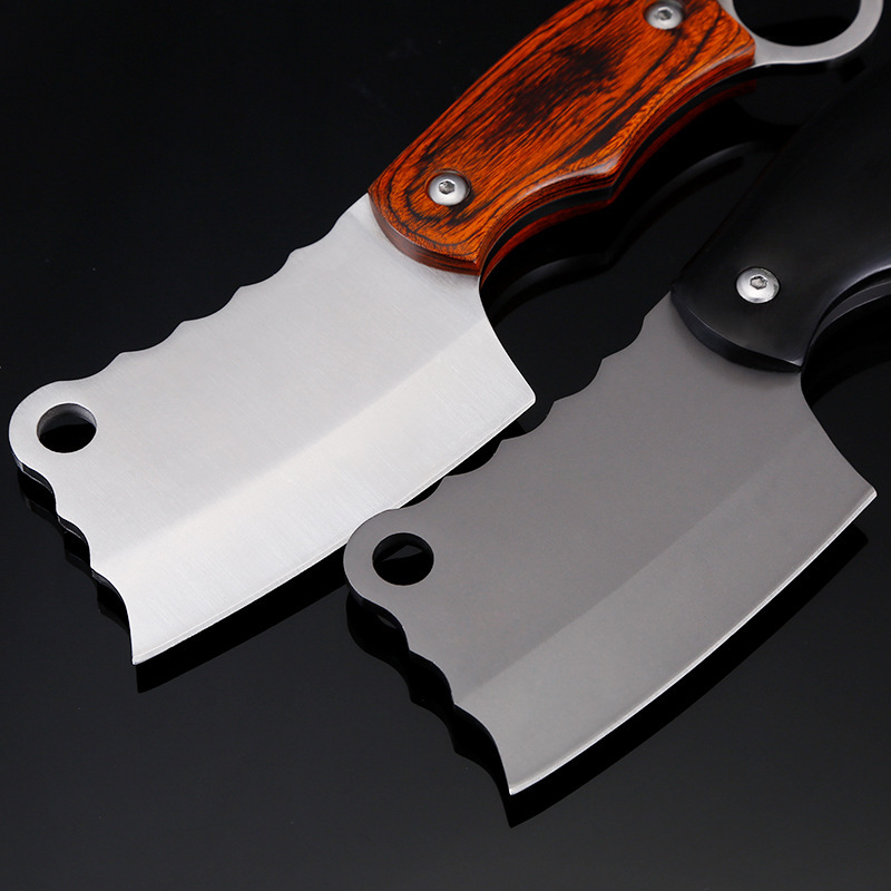 野外高硬度锋利战术刀户外刀具随身小菜刀荒野求生非折叠刀户外刀