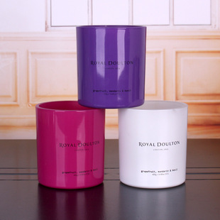 丝印玻璃蜡烛杯