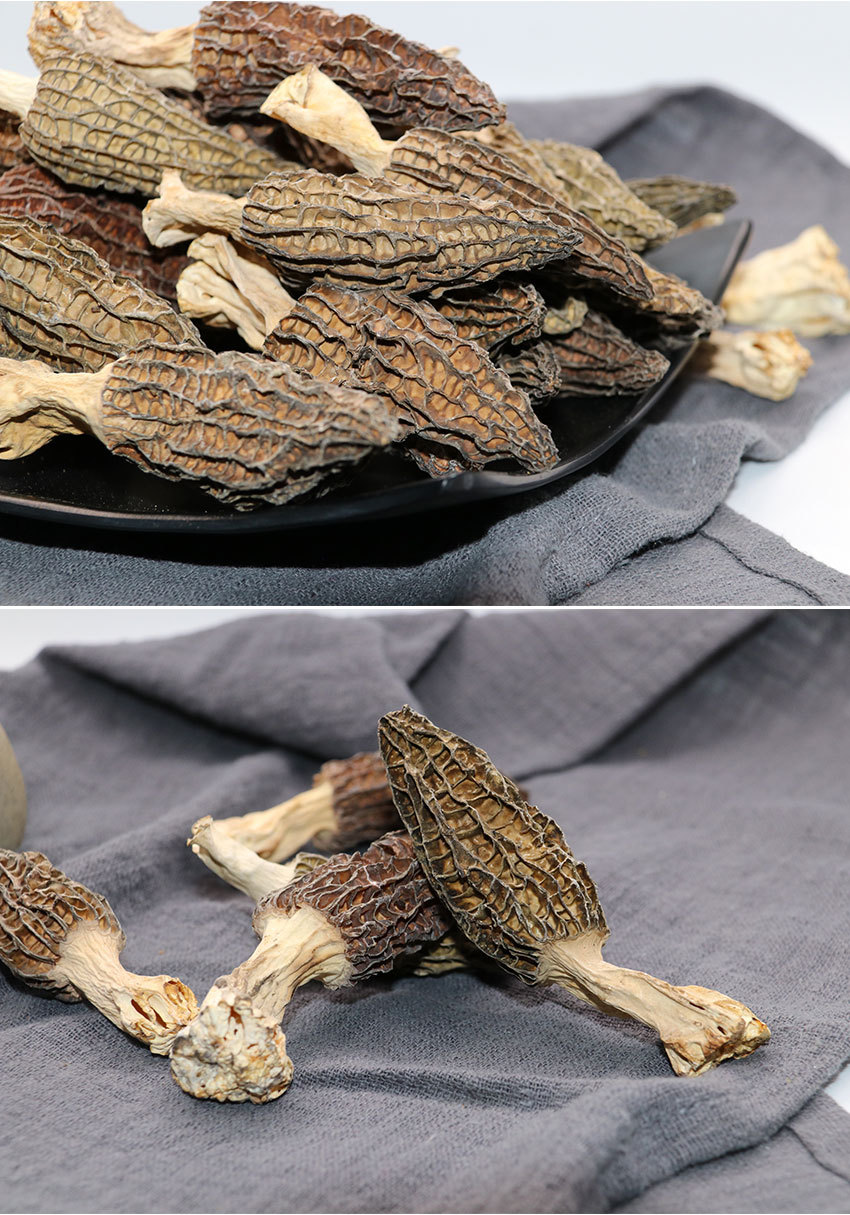 云南羊肚菌 干货食用野生菌 煲汤食材干货滋补品一件代发