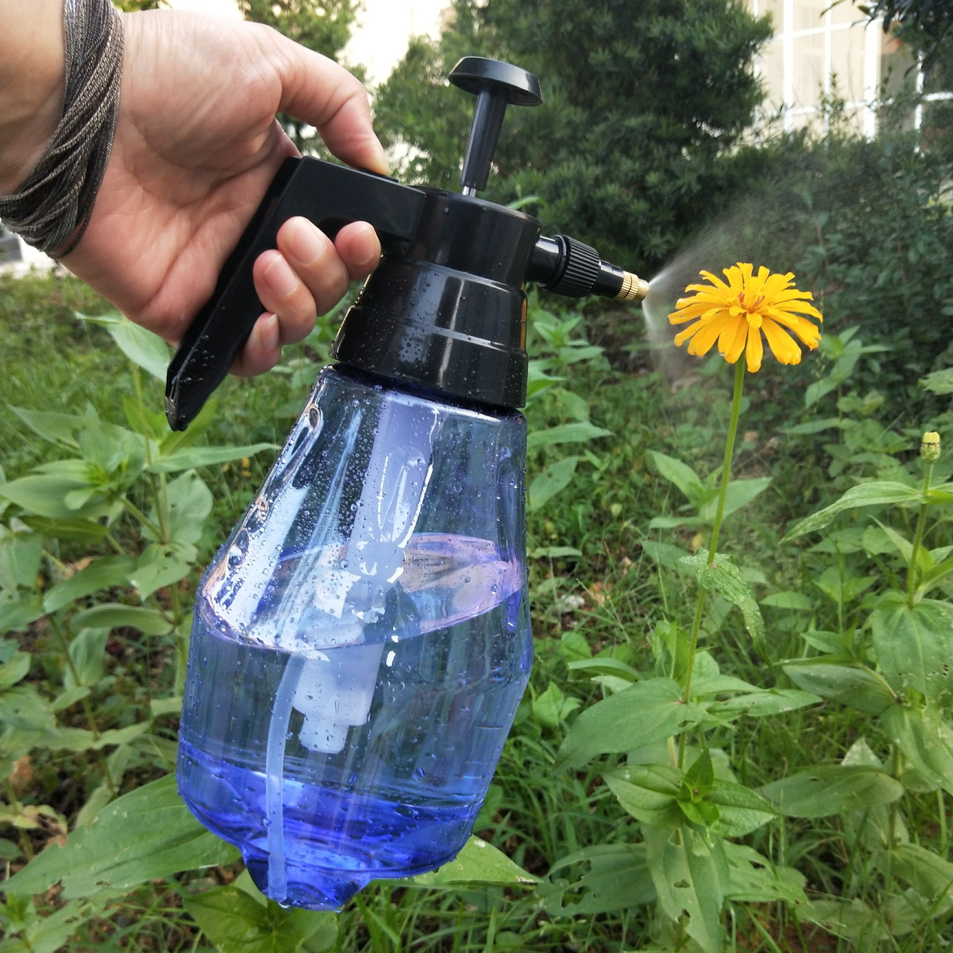 批发小型喷雾器 手压园艺浇花喷水壶 家用汽车压力喷雾壶