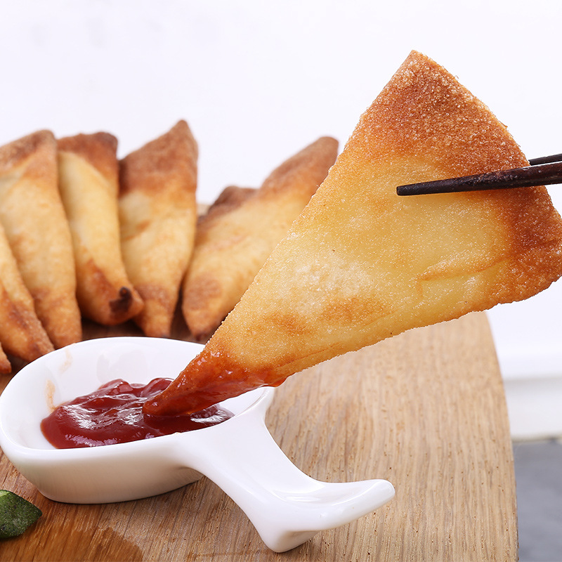 绿鸿榴莲角 香脆榴莲饼 粤式广式油炸小吃 西餐甜点21g*12个*20包