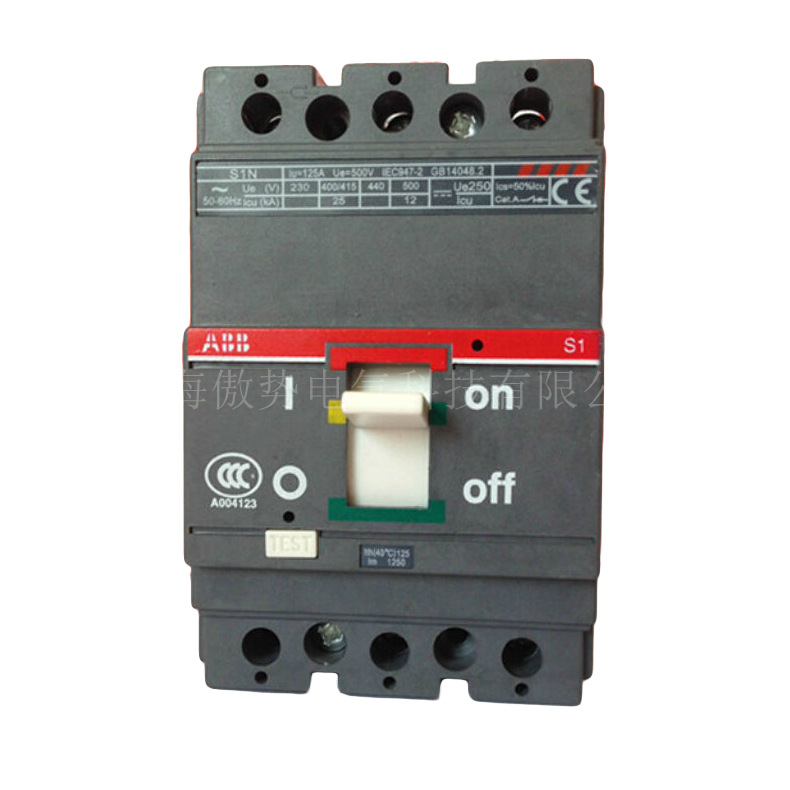 原装正品abb塑壳断路器 s3h250 r200-250a 4p 空开 s系列空气开关